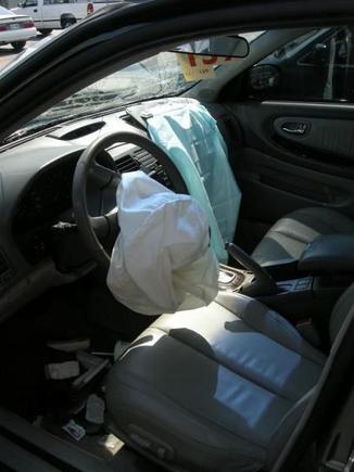 airbag deployed...