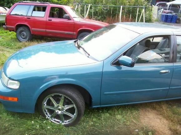 side view