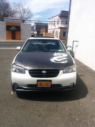 New Lip Testing + Painted Bumper Grille Black