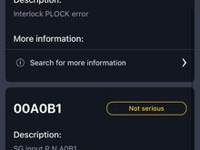 CARLY OBD 2 SCANNER Reading 1
