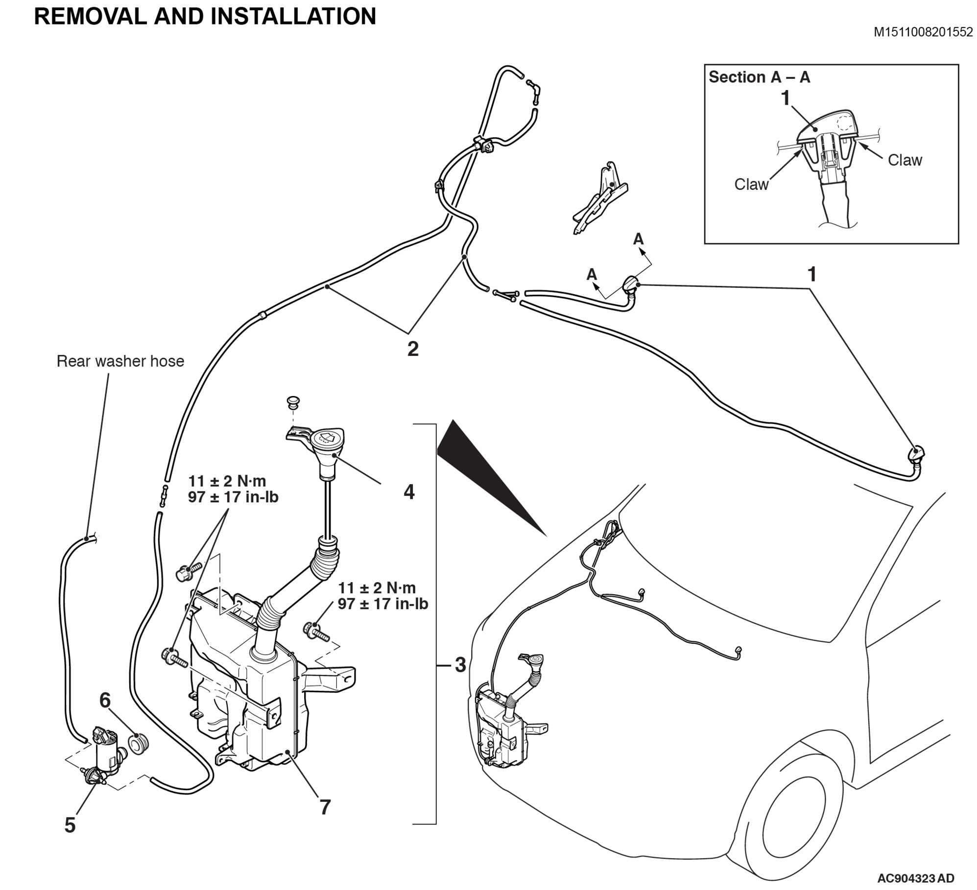 Front windshield washer pump not working - Mitsubishi Forum