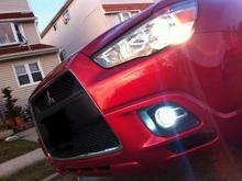 Red LED, HID 8K Fogs, Blacked Out Grill