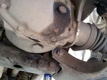 ouch, front diff and a arms got it