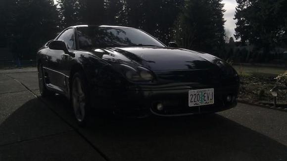 Looks black, but it's actually dark green.
