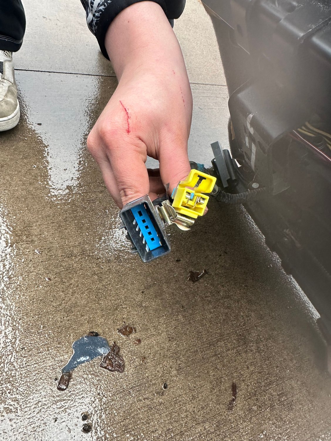 Blue and yellow are new seat swap  from 04 grand prix