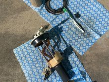 Cleaned and replaced pump- boiling water soaks with dawn and several rinsed then air dried in the Texas sun until all dry