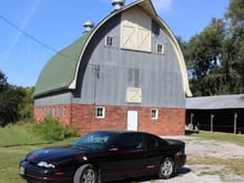 Old Dairy Barn and Silo east side
