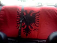 gorgeous flag to cover the rear seat