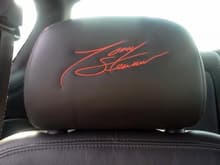 Tony Stewart Special Edition Headrest