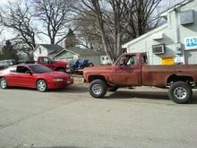 Monte and my 76 Scottsdale