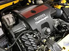 Stock engine bay (at least I believe it to be).