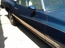only rust on passenger side is at Landau top appears to be surface rust.