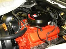 1970 Monte Carlo SS LS 5 454 Engine Compartment Restoration 004