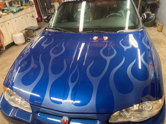 Love the ghost flames