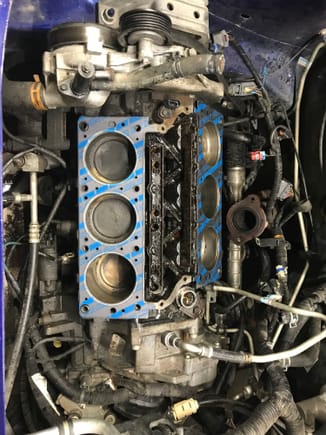 Here is what the new Head gaskets look like.  This is the 3400 motor. 