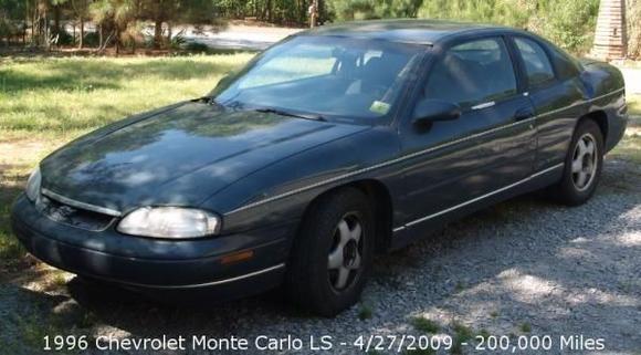 1996 Monte Carlo LS - 200,000miles