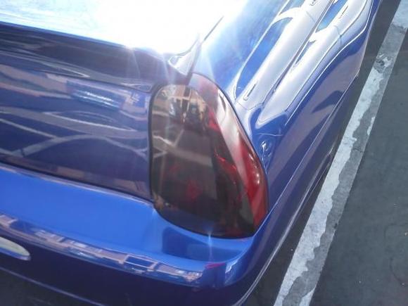 2 coats of rc window tint paint