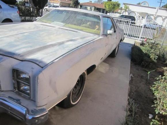 front side