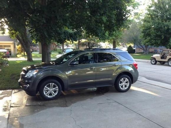 New Chevy Equinox 2013 Steel Green