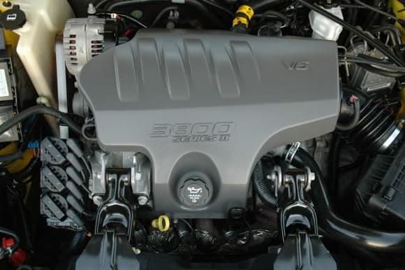3800 Series II V6. 200 hp @ 5,200 rpm and 225 ft. lb. of torque @ 4,000 rpm. Factory 3.8&quot; bore and 3.4&quot; stroke. Sequential port injection.