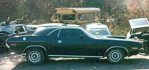 my old 71 chall. all manual 440 4spd. drum brake car. took a man to drive