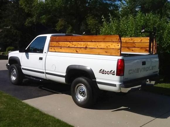 My 1999 one ton (3500) Chevy