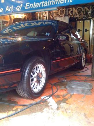 Side shot original paint