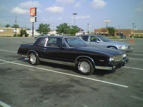 My 81 Monte Carlo,Owned by my family the whole time.73,000 original miles.