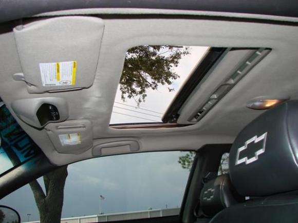 01 SS Pace Car interior 2