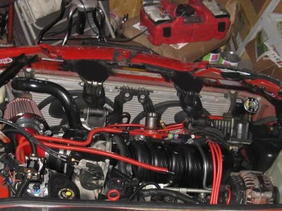 back of motor shot