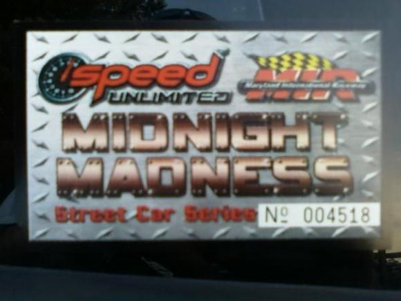 MIR track sticker