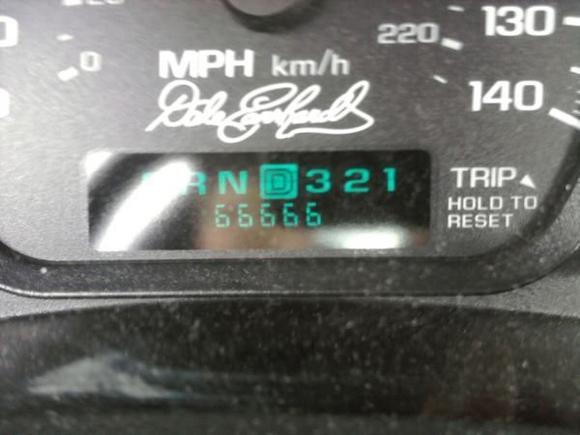 scary mile...