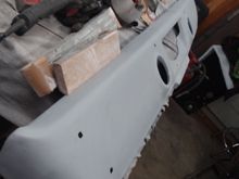 rear bumper prep