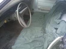 72 Chrysler Interior is in definite need of TLC...
