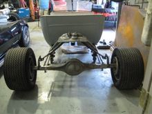 Tires - Rear housing will be narrowed 8"