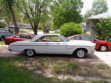 The only major rust I have found so far is in the lower quarters and a bit in the trunk pan.