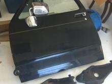 junk yard finds. driver door and van LCAs to lower front suspension