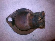 Rusted Water Neck 1962 Chrysler - 07/31/2012