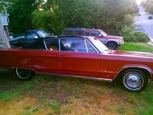 After her first bath.