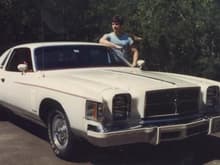 Me  in 1980 after I bought my first 1979 Chrysler 300