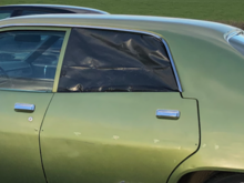 Broke my door glass. Fatal mistake, Rushing to get out.