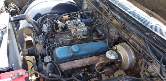 Engine that came with it. New engine in the works right now.