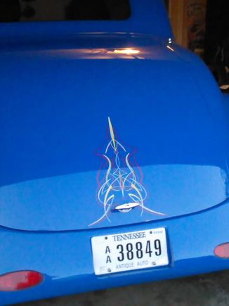 A little new ink I sprung for at Emerald Coast Cruizin. Just a little change to break up all that blue.