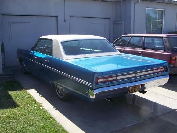 '68 Fury in Drvwy

I named her "Abigail"