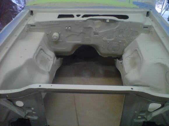 back in white primer