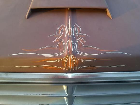 added more to the hood