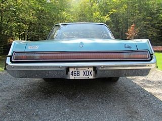 1968 Dodge Polara 500 (Rear)