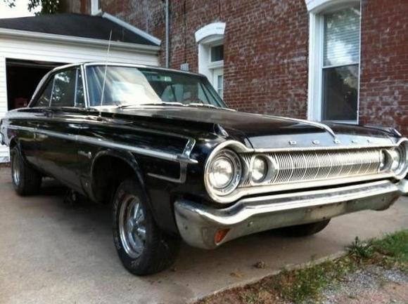 Original paint 64 polara 500.  383/4spd red interior car