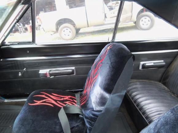 Seats from Satellite, still working on getting them recovered.