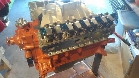 Aluminum heads, roller rockers